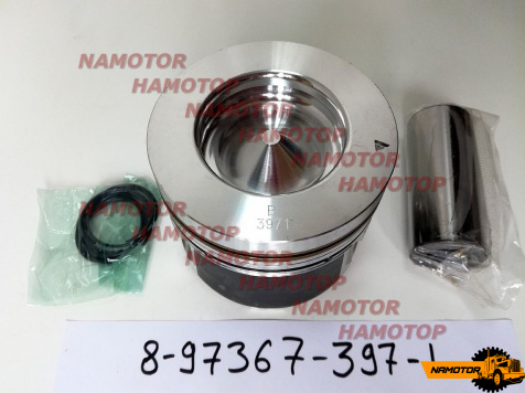 Поршень ДВС ISUZU 4JJ1  8-97367-397-1, 8-97367-398-1. 8-98043-703-0. (ФК=55,1мм). ALFIN/GAL шт (2-1,5-3mm)